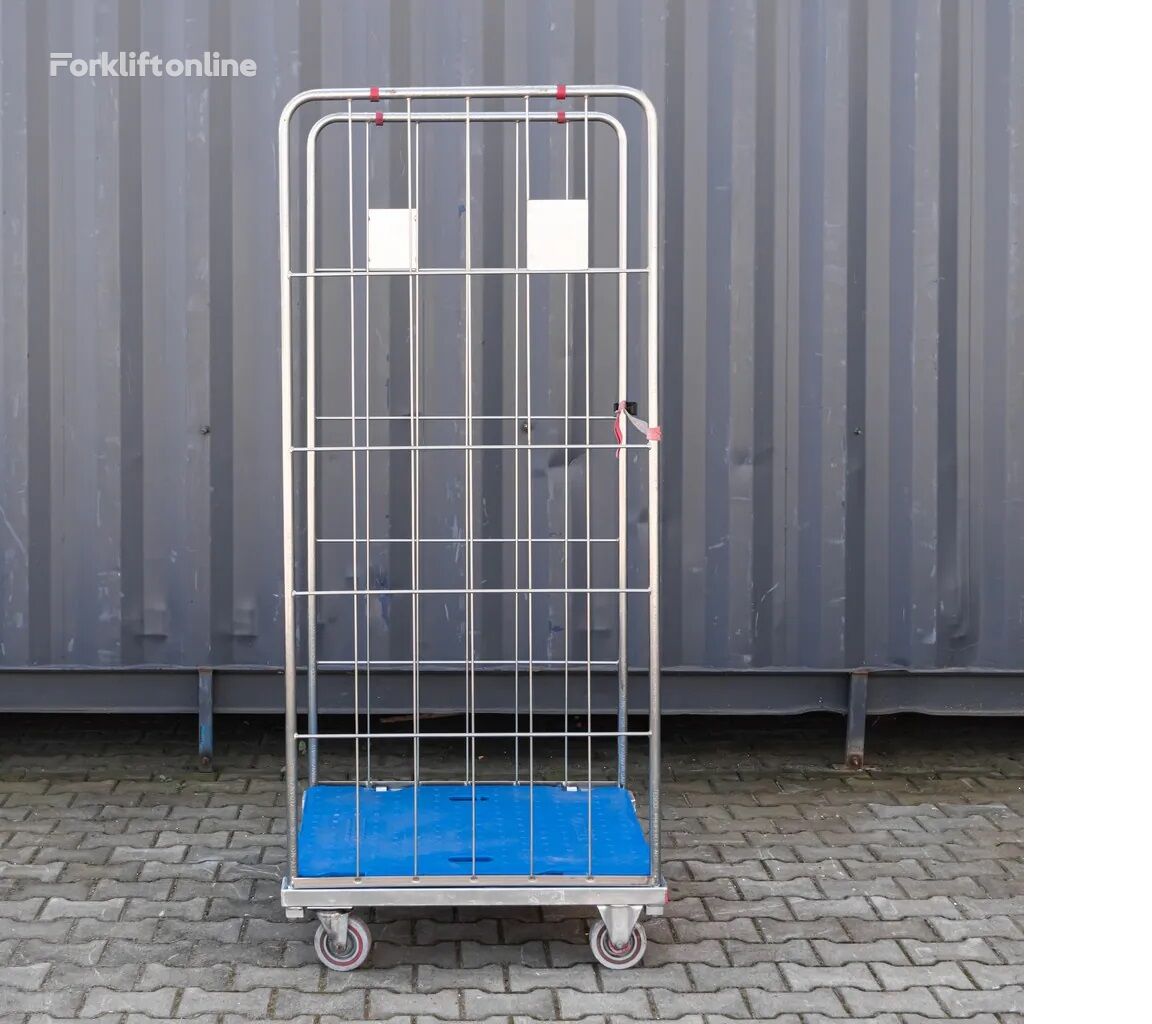 صندوق شبكي معدني Mega-M Rollkontener, Rollcage wózek siatkowy do pralni, magazynu